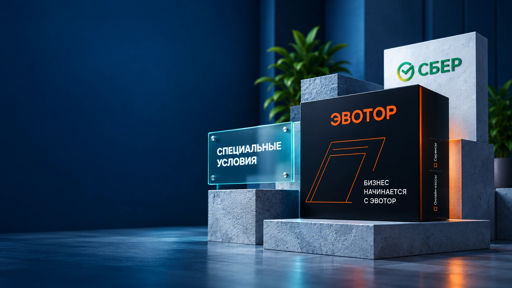 Специальное предложение Эвотор и Сбер
